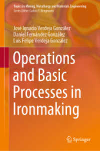 Operations and Basic Processes in Ironmaking (Topics in Mining, Metallurgy and Materials Engineering)