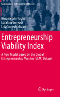 Entrepreneurship Viability Index : A New Model Based on the Global Entrepreneurship Monitor (GEM) Dataset (Contributions to Management Science)