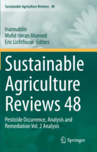 Sustainable Agriculture Reviews 48 : Pesticide Occurrence, Analysis and Remediation Vol. 2 Analysis (Sustainable Agriculture Reviews)