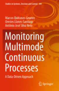 Monitoring Multimode Continuous Processes : A Data-Driven Approach (Studies in Systems, Decision and Control)