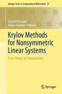 Krylov Methods for Nonsymmetric Linear Systems : From Theory to Computations (Springer Series in Computational Mathematics)