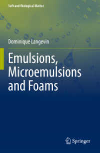 Emulsions, Microemulsions and Foams (Soft and Biological Matter)