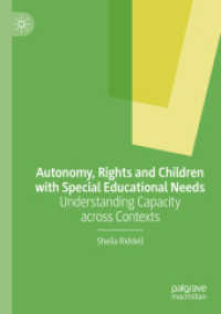 Autonomy, Rights and Children with Special Educational Needs : Understanding Capacity across Contexts