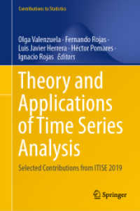 Theory and Applications of Time Series Analysis : Selected Contributions from ITISE 2019 (Contributions to Statistics)