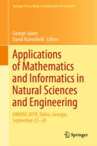 Applications of Mathematics and Informatics in Natural Sciences and Engineering : AMINSE 2019, Tbilisi, Georgia, September 23-26 (Springer Proceedings in Mathematics & Statistics)