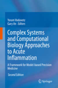 Complex Systems and Computational Biology Approaches to Acute Inflammation : A Framework for Model-based Precision Medicine （2ND）
