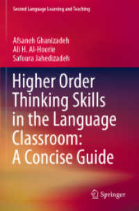 Higher Order Thinking Skills in the Language Classroom: a Concise Guide (Second Language Learning and Teaching)