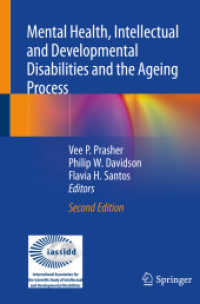 Mental Health, Intellectual and Developmental Disabilities and the Ageing Process （2ND）