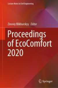 Proceedings of EcoComfort 2020 (Lecture Notes in Civil Engineering)