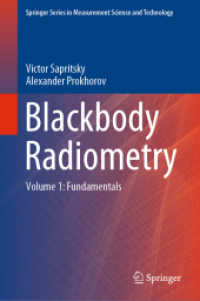Blackbody Radiometry : Volume 1: Fundamentals (Springer Series in Measurement Science and Technology)