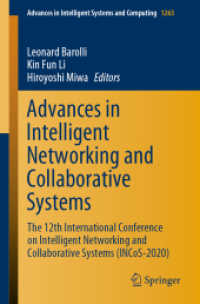 Advances in Intelligent Networking and Collaborative Systems : The 12th International Conference on Intelligent Networking and Collaborative Systems (INCoS-2020) (Advances in Intelligent Systems and Computing)
