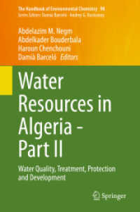 Water Resources in Algeria - Part II : Water Quality, Treatment, Protection and Development (The Handbook of Environmental Chemistry)