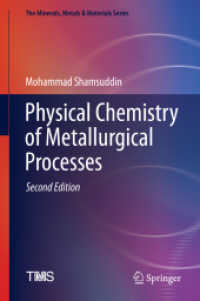 Physical Chemistry of Metallurgical Processes, Second Edition (The Minerals, Metals & Materials Series) （2ND）
