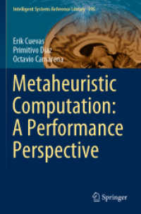 Metaheuristic Computation: a Performance Perspective (Intelligent Systems Reference Library)