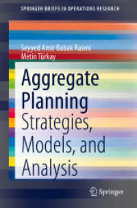 Aggregate Planning : Strategies, Models, and Analysis (Springerbriefs in Operations Research)