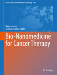 Bio-Nanomedicine for Cancer Therapy (Advances in Experimental Medicine and Biology)