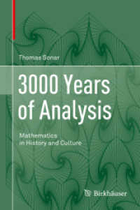 解析３千年史：歴史と文化の中の数学<br>3000 Years of Analysis : Mathematics in History and Culture