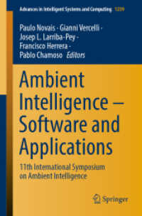 Ambient Intelligence - Software and Applications : 11th International Symposium on Ambient Intelligence (Advances in Intelligent Systems and Computing)
