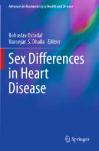 Sex Differences in Heart Disease (Advances in Biochemistry in Health and Disease)