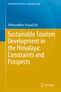 Sustainable Tourism Development in the Himalaya: Constraints and Prospects (Environmental Science and Engineering)