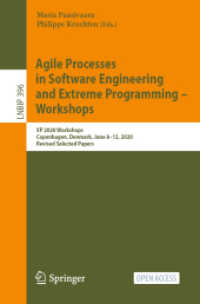 Agile Processes in Software Engineering and Extreme Programming - Workshops : XP 2020 Workshops, Copenhagen, Denmark, June 8-12, 2020, Revised Selected Papers (Lecture Notes in Business Information Processing)