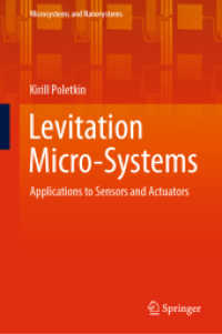 Levitation Micro-Systems : Applications to Sensors and Actuators (Microsystems and Nanosystems)
