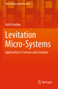 Levitation Micro-Systems : Applications to Sensors and Actuators (Microsystems and Nanosystems)