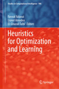 Heuristics for Optimization and Learning (Studies in Computational Intelligence)