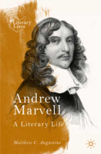 Andrew Marvell : A Literary Life (Literary Lives)
