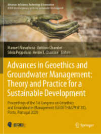 Advances in Geoethics and Groundwater Management : Theory and Practice for a Sustainable Development : Proceedings of the 1st Congress on Geoethics and Groundwater Management (GEOETH&GWM'20), Porto, Portugal 2020 (Advances in Science, Technology & In