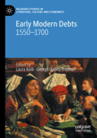 Early Modern Debts : 1550-1700 (Palgrave Studies in Literature, Culture and Economics)