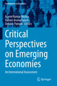 Critical Perspectives on Emerging Economies : An International Assessment (Contributions to Economics)