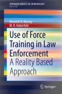 Use of Force Training in Law Enforcement : A Reality Based Approach (Springerbriefs in Criminology)