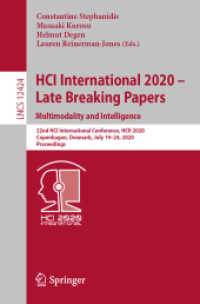 HCI International 2020 - Late Breaking Papers: Multimodality and Intelligence : 22nd HCI International Conference, HCII 2020, Copenhagen, Denmark, July 19-24, 2020, Proceedings (Lecture Notes in Computer Science)