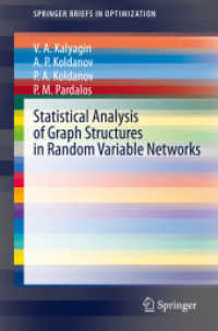 Statistical Analysis of Graph Structures in Random Variable Networks (Springerbriefs in Optimization)