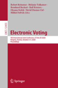 Electronic Voting : 5th International Joint Conference, E-Vote-ID 2020, Bregenz, Austria, October 6-9, 2020, Proceedings (Security and Cryptology)