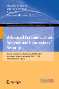 Advanced Communication Systems and Information Security : Second International Conference, ACOSIS 2019, Marrakesh, Morocco, November 20-22, 2019, Revised Selected Papers (Communications in Computer and Information Science)