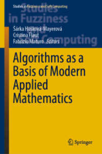 Algorithms as a Basis of Modern Applied Mathematics (Studies in Fuzziness and Soft Computing)