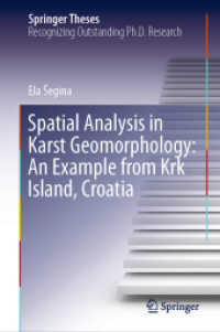 Spatial Analysis in Karst Geomorphology: An Example from Krk Island, Croatia (Springer Theses) （2021）
