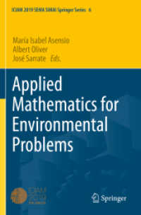 Applied Mathematics for Environmental Problems (Iciam 2019 Sema Simai Springer Series)