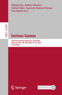 Serious Games : Joint International Conference, JCSG 2020, Stoke-on-Trent, UK, November 19-20, 2020, Proceedings (Information Systems and Applications, incl. Internet/web, and Hci)