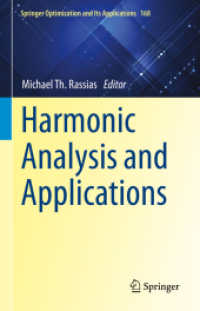 Harmonic Analysis and Applications (Springer Optimization and Its Applications)