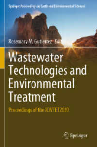 Wastewater Technologies and Environmental Treatment : Proceedings of the ICWTET2020 (Springer Proceedings in Earth and Environmental Sciences)
