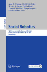 Social Robotics : 12th International Conference, ICSR 2020, Golden, CO, USA, November 14-18, 2020, Proceedings (Lecture Notes in Artificial Intelligence)