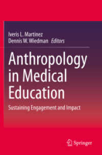 Anthropology in Medical Education : Sustaining Engagement and Impact