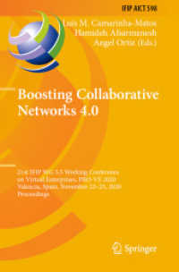 Boosting Collaborative Networks 4.0 : 21st IFIP WG 5.5 Working Conference on Virtual Enterprises, PRO-VE 2020, Valencia, Spain, November 23-25, 2020, Proceedings (Ifip Advances in Information and Communication Technology)