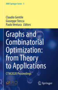 Graphs and Combinatorial Optimization: from Theory to Applications : CTW2020 Proceedings (Airo Springer Series)