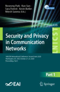 Security and Privacy in Communication Networks : 16th EAI International Conference, SecureComm 2020, Washington, DC, USA, October 21-23, 2020, Proceedings, Part I (Lecture Notes of the Institute for Computer Sciences, Social Informatics and Telecommu