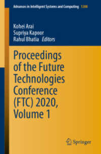 Proceedings of the Future Technologies Conference (FTC) 2020, Volume 1 (Advances in Intelligent Systems and Computing)