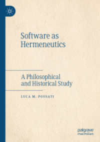 Software as Hermeneutics : A Philosophical and Historical Study
